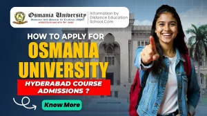 Osmania University Hyderabad Course Admissions