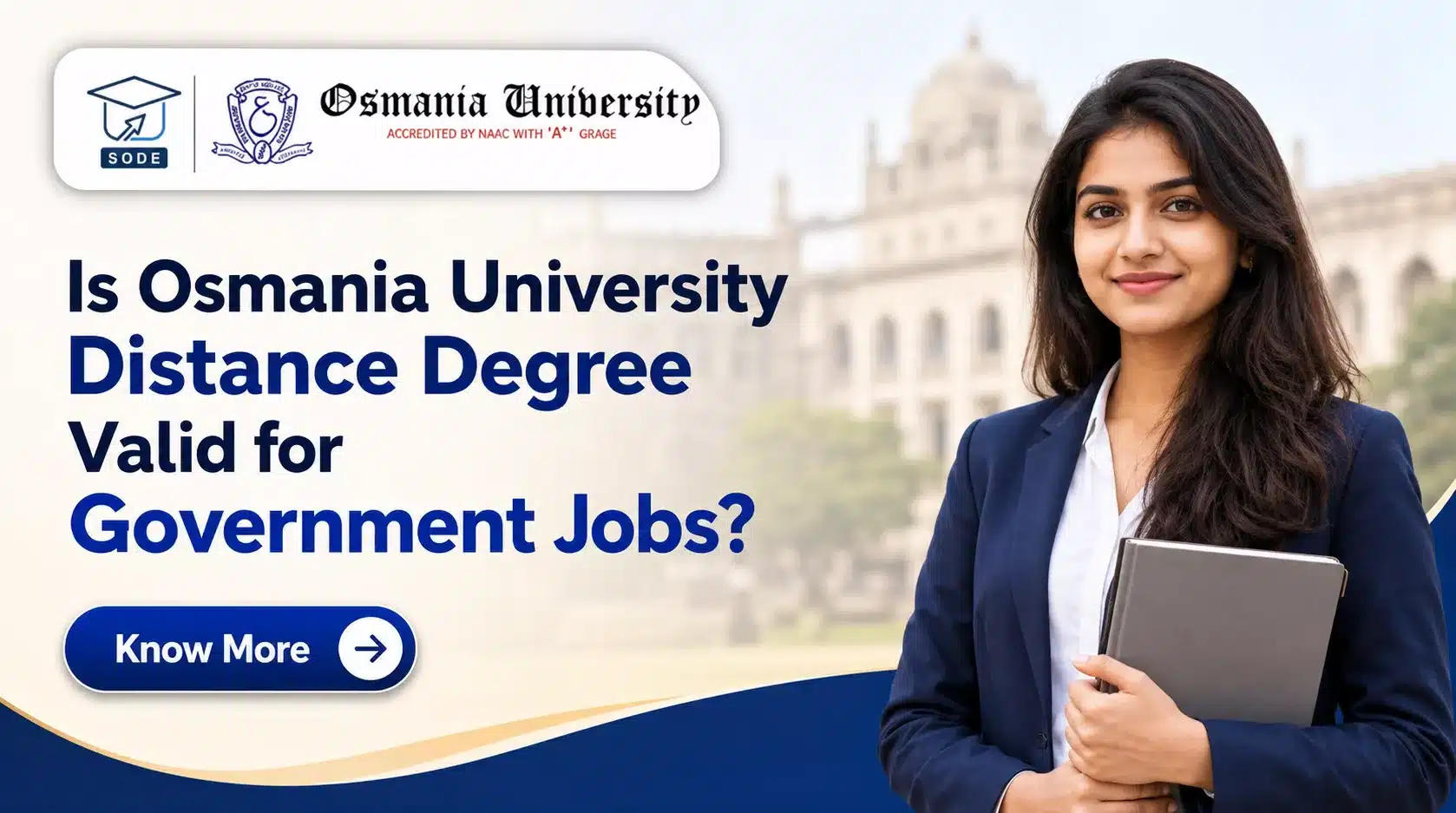 Is Osmania University Distance Degree Valid for Government Jobs
